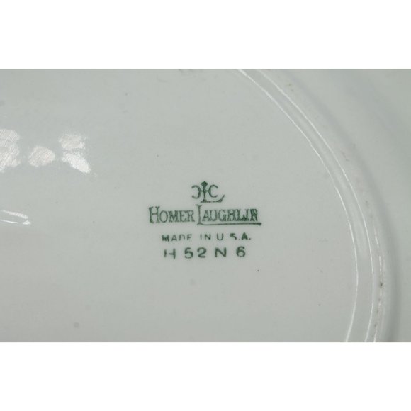 Homer Laughlin Eggshell Nautilus Oval Serving Platter 16" X 12.5" Bone/Pastel's - Picture 3 of 12